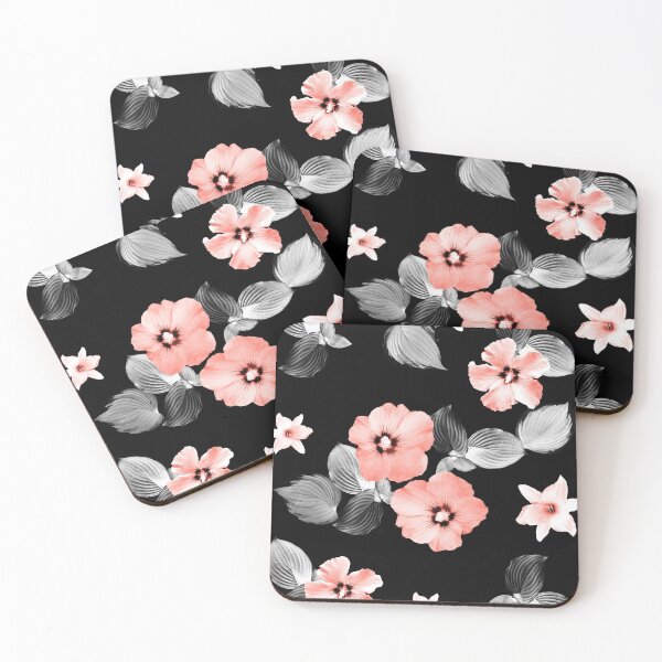Item preview, Living Coral Floral Dream #1 #flower #pattern #decor #art  designed and sold by Anita's & Bella's Art.