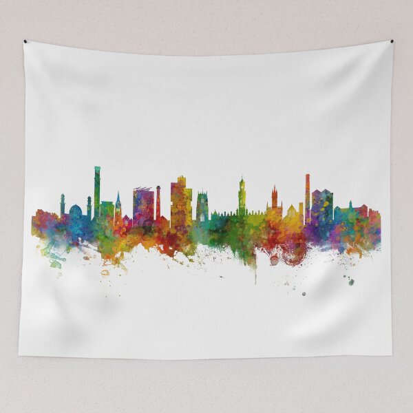 Item preview, Bradford England Skyline designed and sold by ArtPrints.