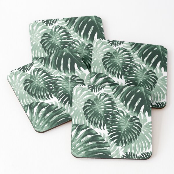 Item preview, Tropical Monstera Jungle Leaves Pattern #1 #tropical #decor #art designed and sold by Anita's & Bella's Art.