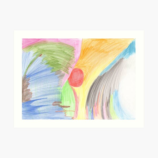 Breast-scape Art Print