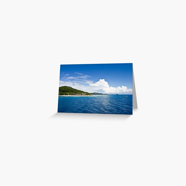 Beachcomber Island, Fiji Greeting Card