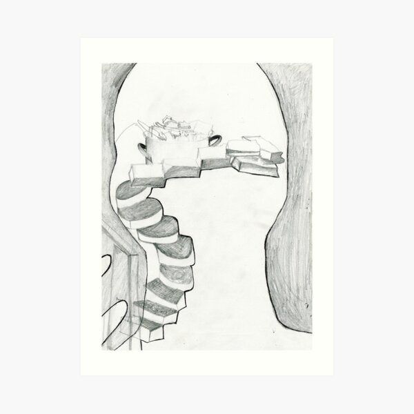 Inside My Head Art Print