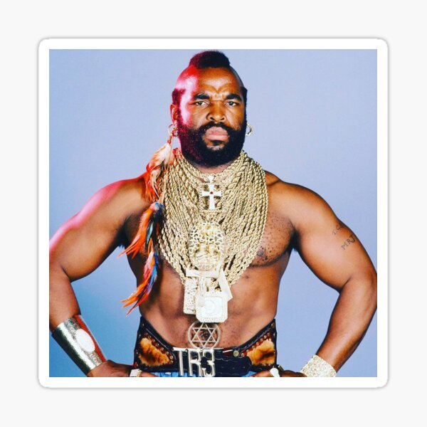 MR T Sticker