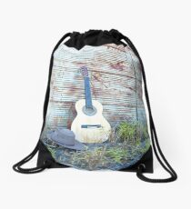 "My Guitar & Hat...... Drawstring Bag