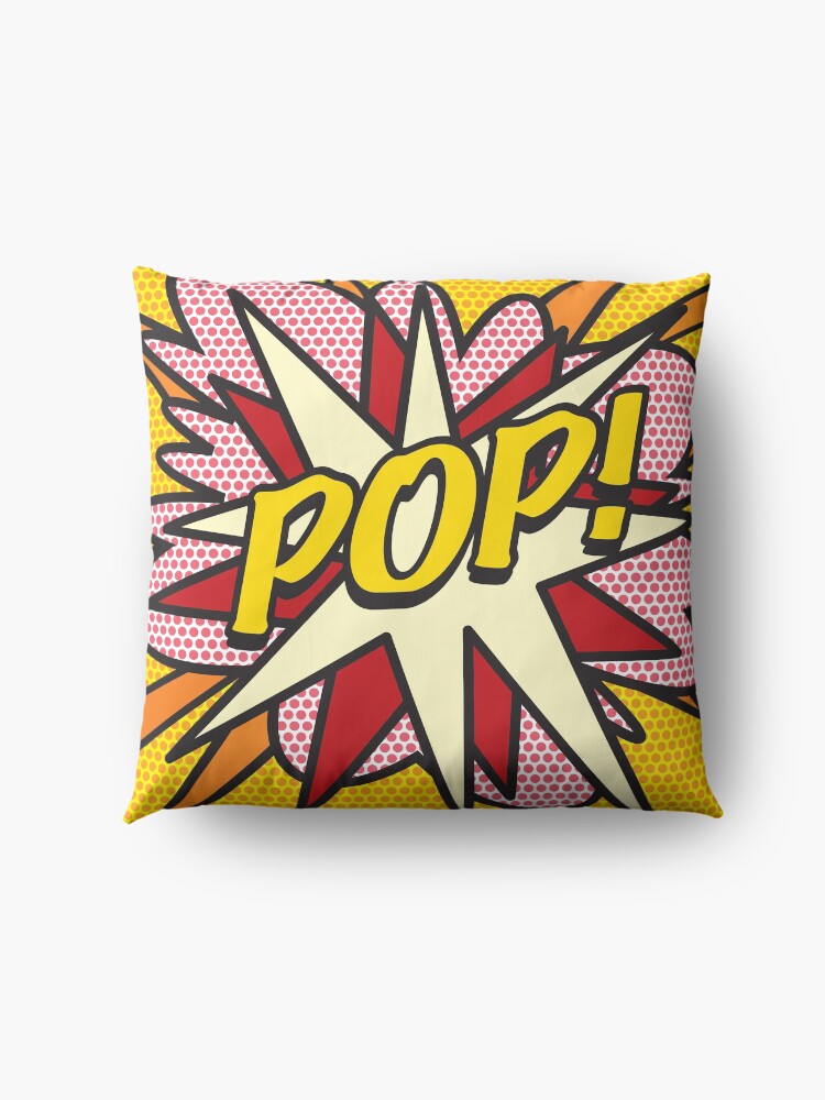 Alternate view of POP Comic Book Pop Art Cool Retro Trendy Floor Pillow