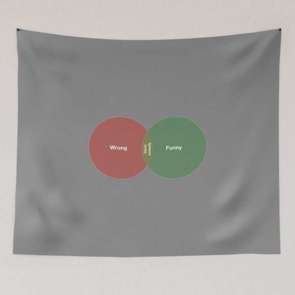 Item preview, Divertido diagrama de venn - buena comedia designed and sold by Doide.