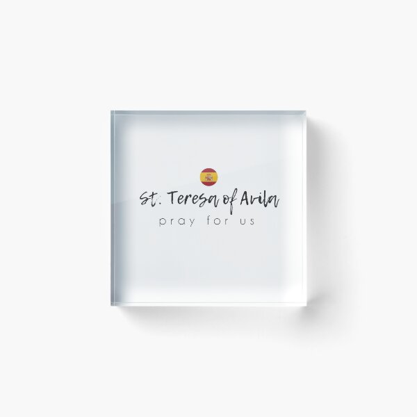 Item preview, St. Teresa of Avila pray for us designed and sold by aridorsey.