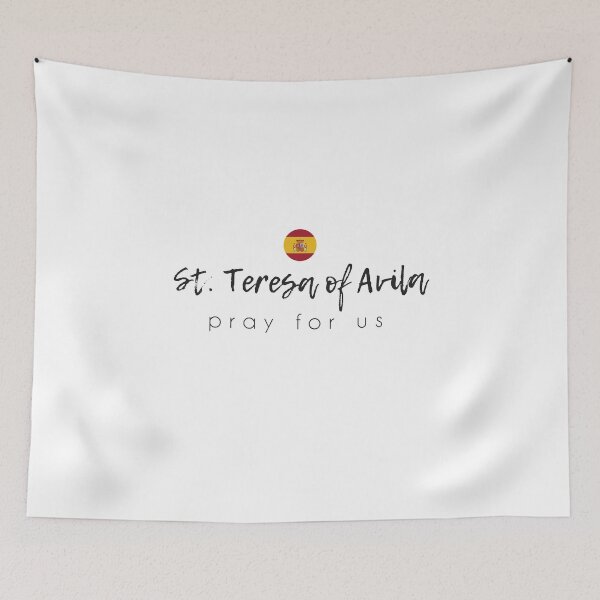 Item preview, St. Teresa of Avila pray for us designed and sold by aridorsey.