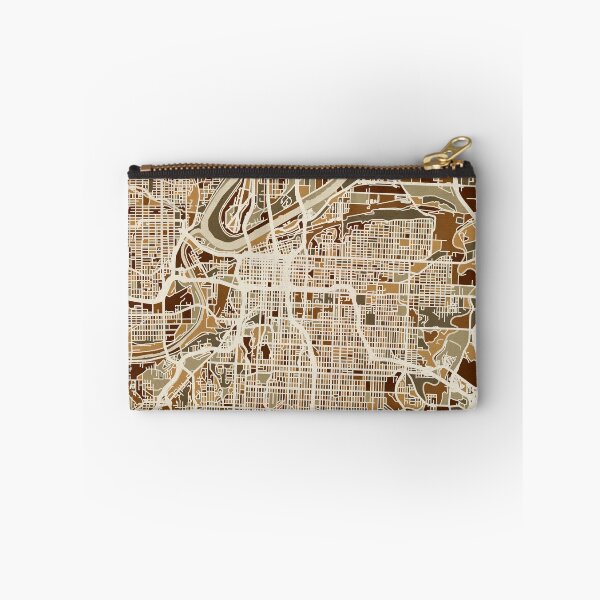 Item preview, Kansas City Missouri City Map designed and sold by ArtPrints.