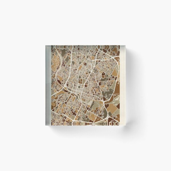 Item preview, Austin Texas City Map designed and sold by ArtPrints.
