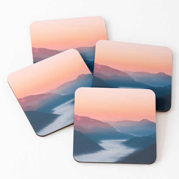 Item preview, Foggy river Soča at sunrise designed and sold by Patrik Lovrin.