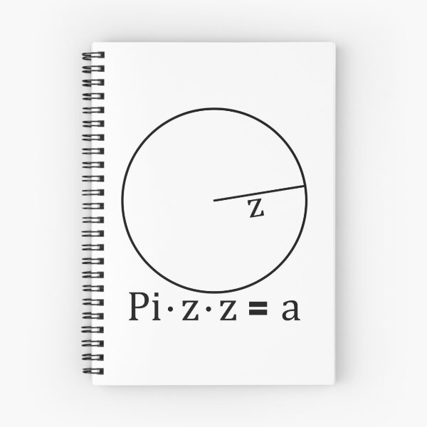 Item preview, Area of a Pizza (black) designed and sold by avidfan2000.