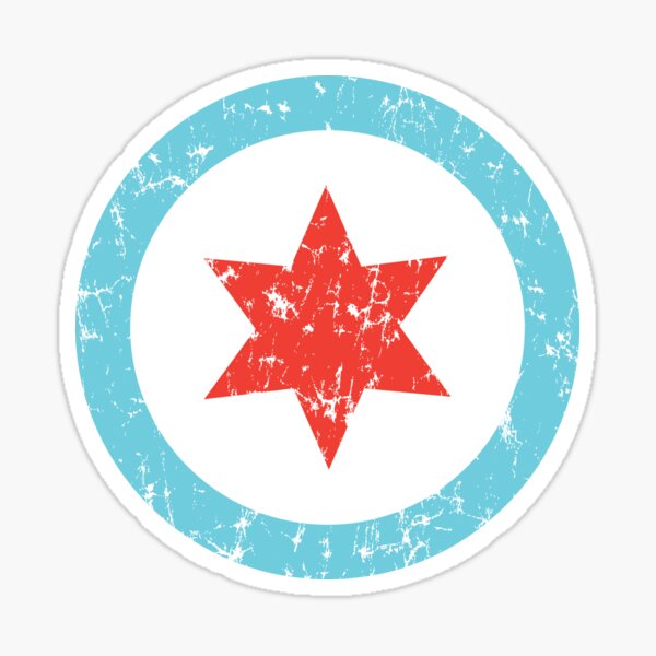Insignia de Chicago Pegatina