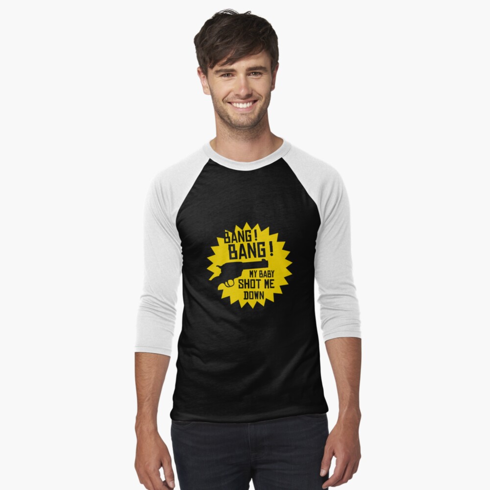 Aperçu de l'œuvre T-shirt baseball manches ¾ créée et vendue par Jeanne-LMBB.