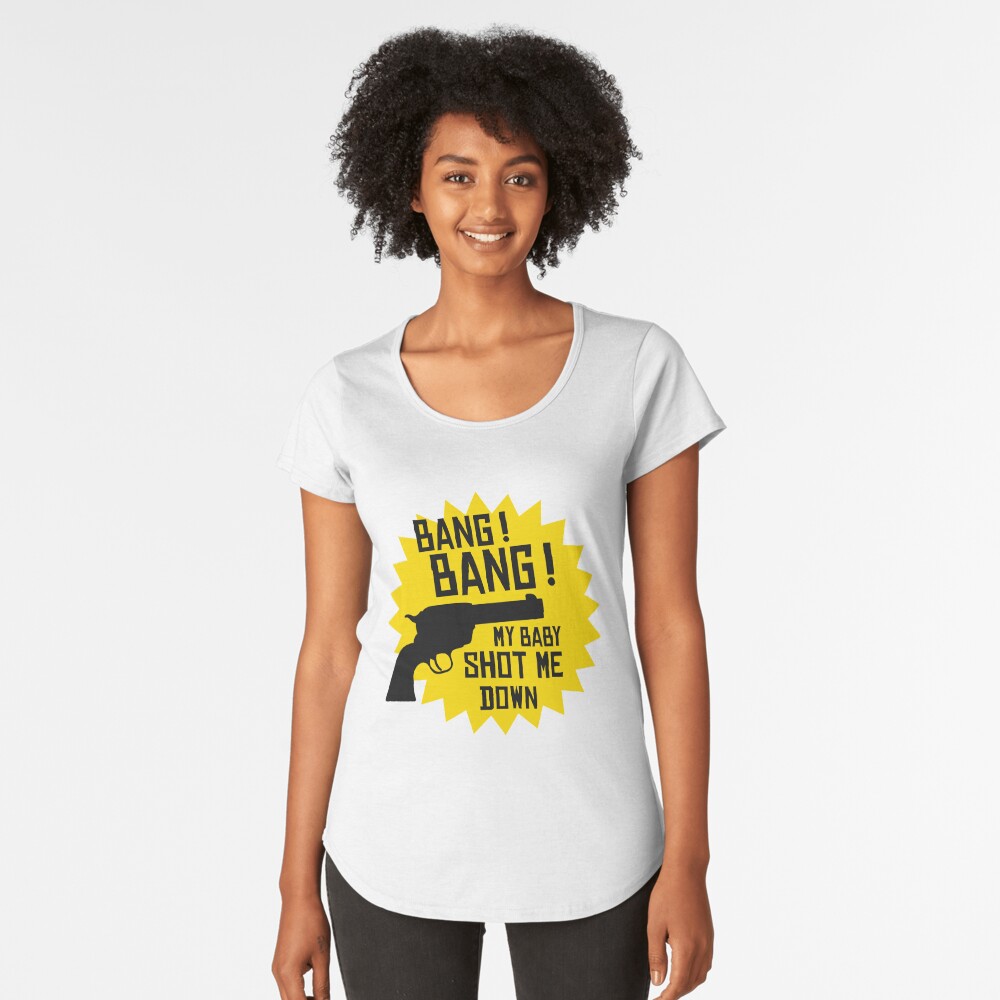 Aperçu de l'œuvre T-shirt premium échancré créée et vendue par Jeanne-LMBB.