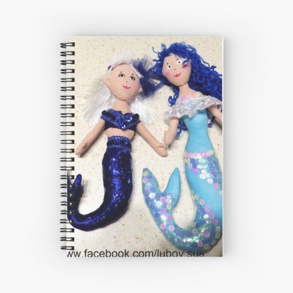 #child #fun #summer #toy #happiness #doll #cute #portrait #baby #fashion #vertical #girls #small #beauty #childrenonly #childhood #innoc Spiral Notebook