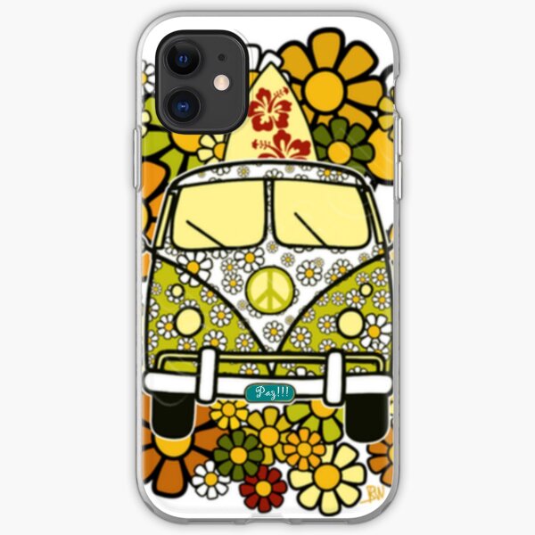 Camioneta hippie iPhone Soft Case