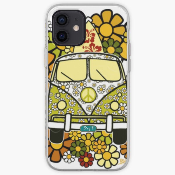 Camioneta hippie iPhone Soft Case
