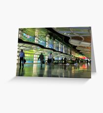 The People Mover Corridor, Pt III Greeting Card