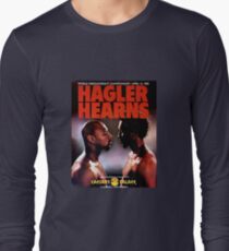 Legendary Boxing Rivaly: Hagler vs. Hearns Long Sleeve T-Shirt