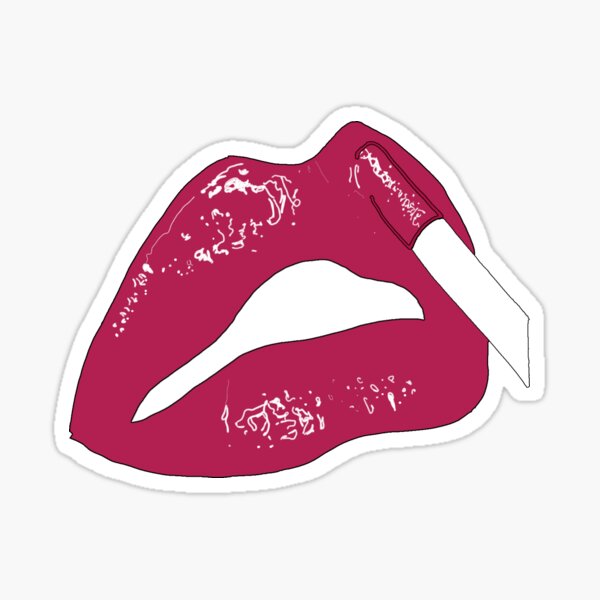 Lip Gloss Sticker