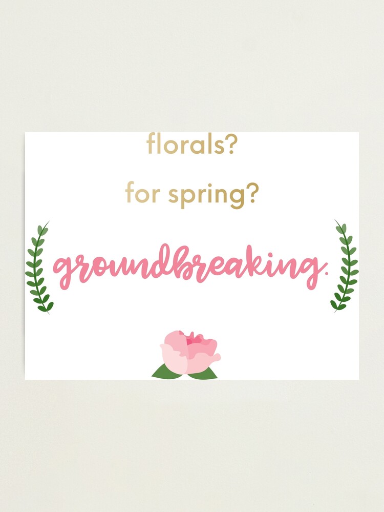 Alternate view of Florals Photographic Print