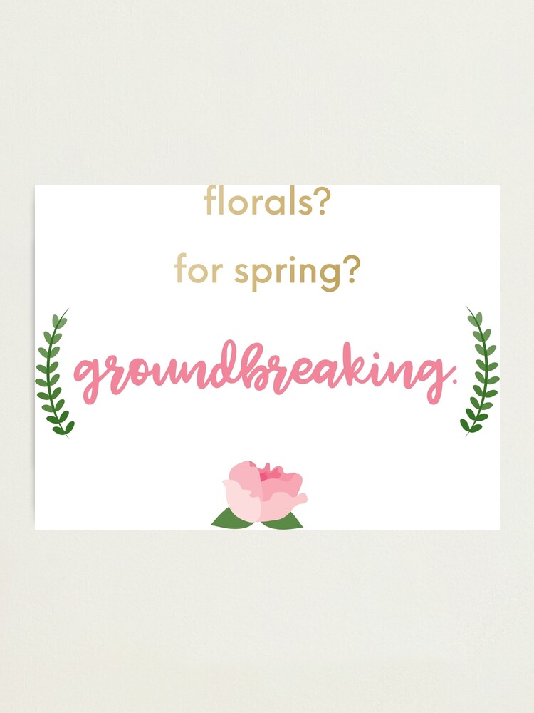 Alternate view of Florals Photographic Print