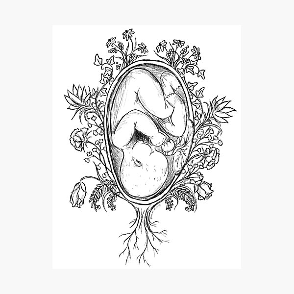 Item preview, Womb Garden designed and sold by TheArtOfBirth.