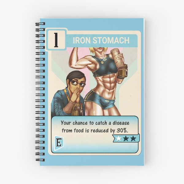 Item preview, Iron Stomach perk card version 1 designed and sold by Drunkfu.