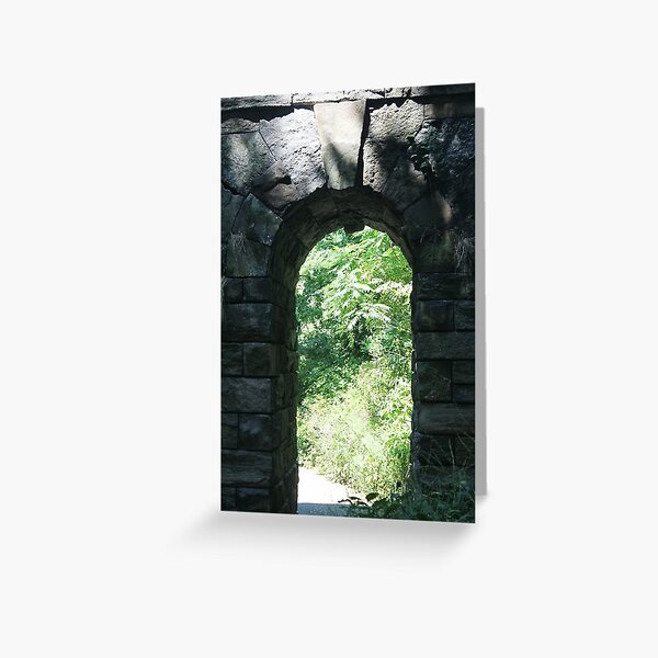 #Arch #tree #old #ancient #architecture #outdoors #wood #brick #vertical #archarchitecturalfeature #oldruin #ruined #nopeople #stonematerial #wallbuildingfeature #builtstructure #buildingexterior #day Greeting Card