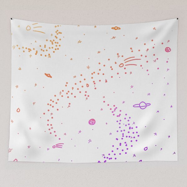 Item preview, colorful galaxy eraser art designed and sold by sbella19.