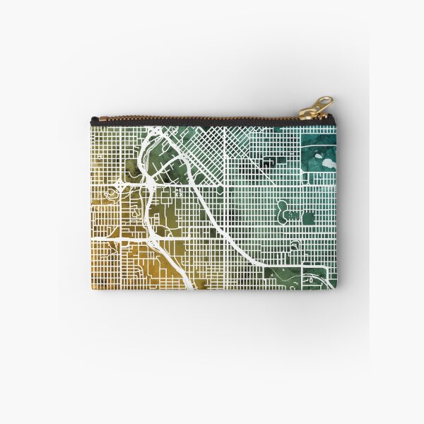Item preview, Denver Colorado Street Map designed and sold by ArtPrints.