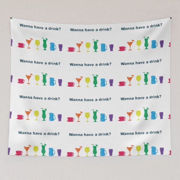 Item preview, Queer_Wanna have a drink? designed and sold by Zimart.