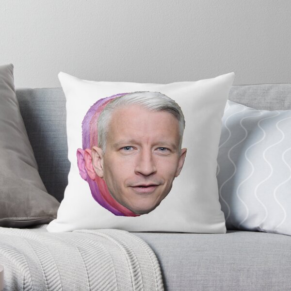 Anderson Cooper - CNN Throw Pillow