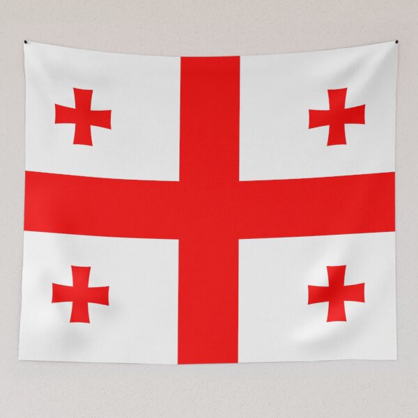 Item preview, Georgia Flag designed and sold by WorldFlagCo.