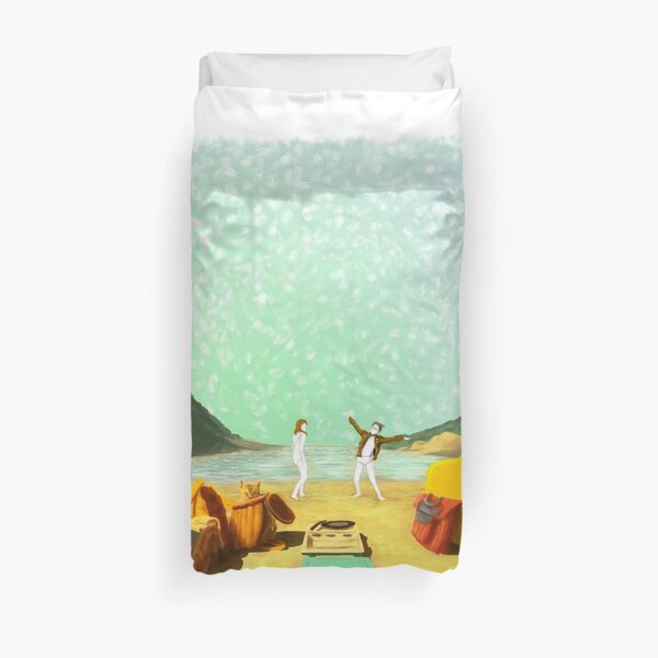 MOONRISE KINGDOM Painting Poster Duvet Cover
