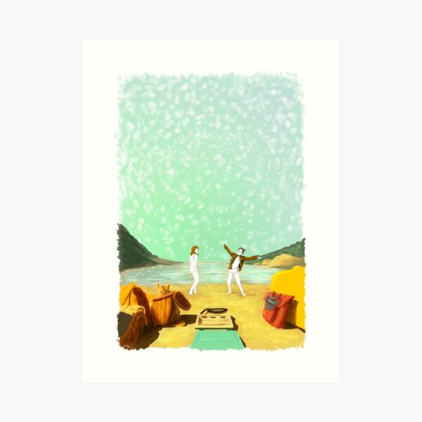 MOONRISE KINGDOM Painting Poster Art Print
