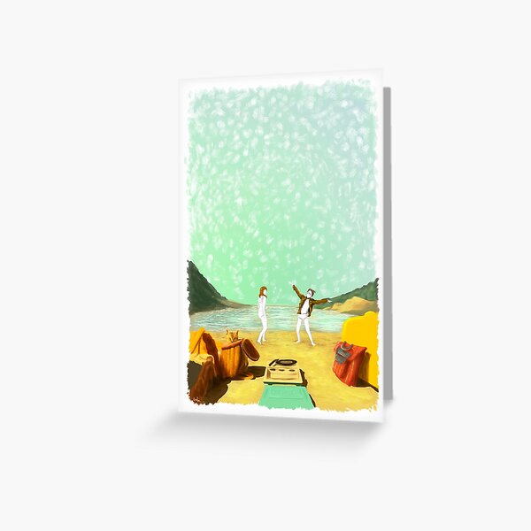 MOONRISE KINGDOM Painting Poster Greeting Card