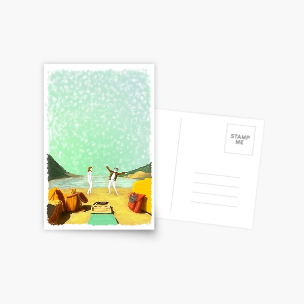 MOONRISE KINGDOM Painting Poster Postcard