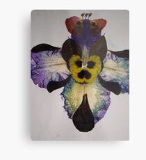 Human-Insect Metal Print