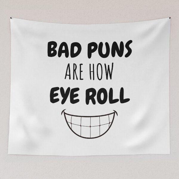 Item preview, Bad Puns Are How Eye Roll  designed and sold by Echo Store.
