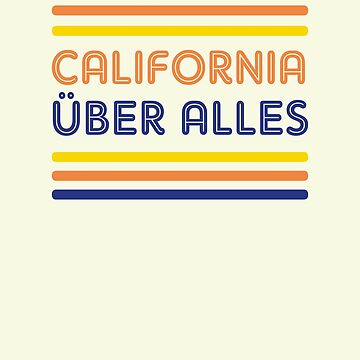 Aperçu de l'œuvre California über alles de Jeanne-LMBB