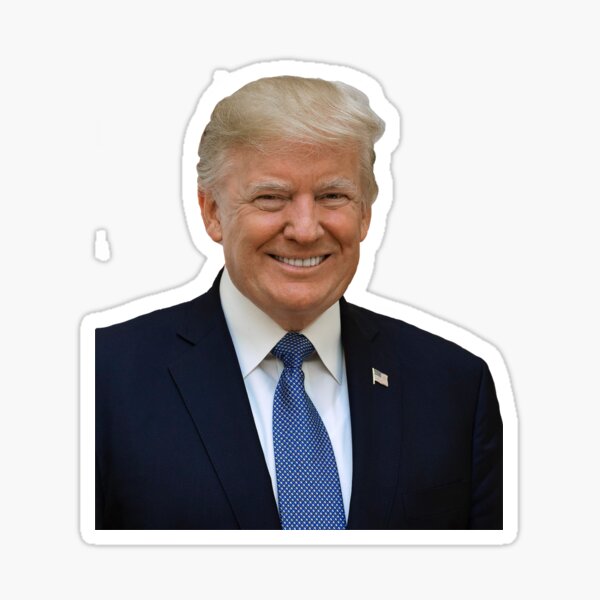 Vista previa del artículo con la obra «Donald Trump», diseñado y vendido por Bisexual Scum.