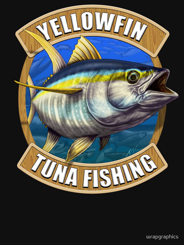  Yellowfin Tuna Fishing Shirts For Men Pullover Hoodie