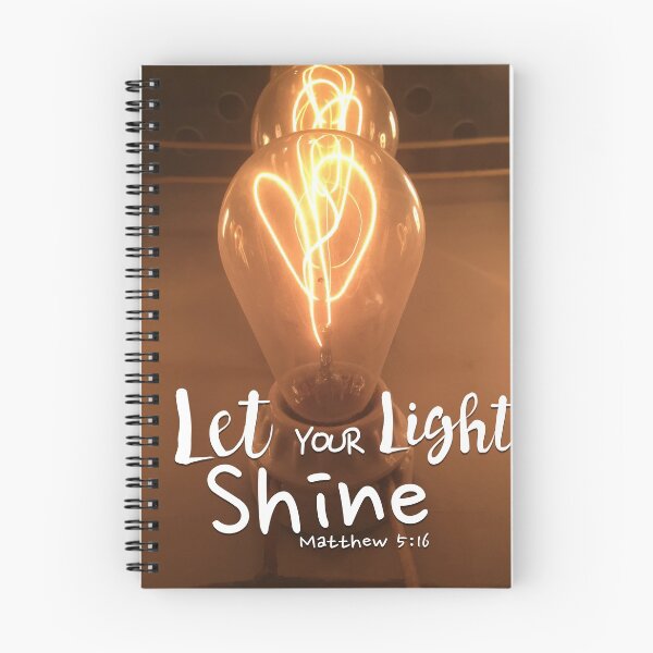 Item preview, Let Your Light Shine Matthew 5:16 Antique Lightbulb designed and sold by umeimages.