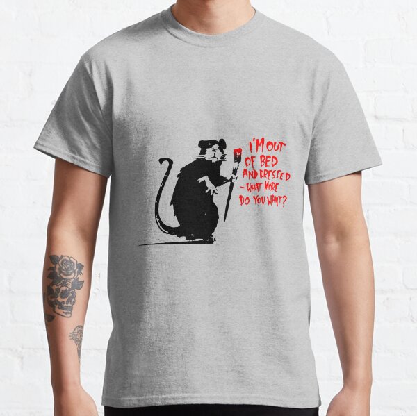 Rat Banksy Classic T-Shirt