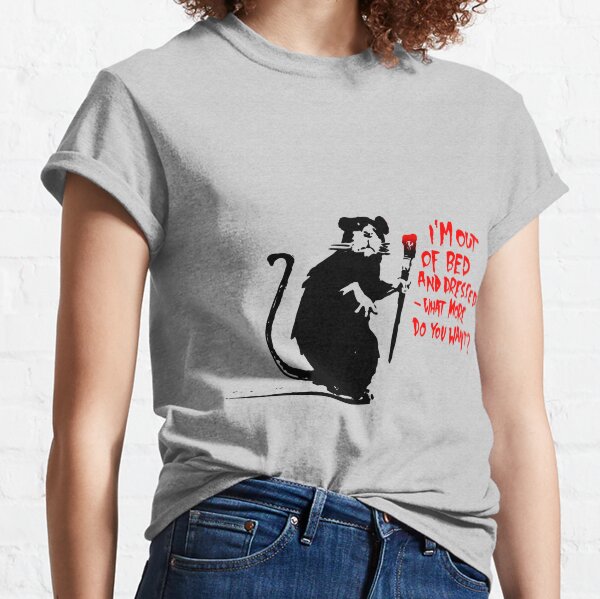 Rat Banksy Classic T-Shirt