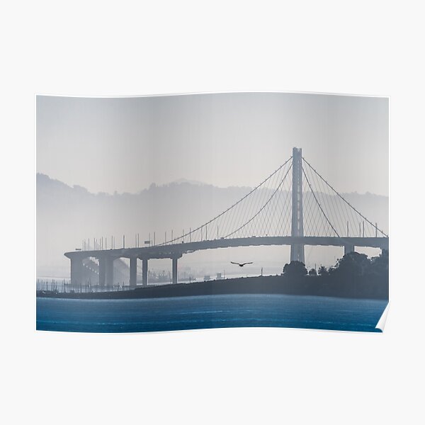 Oakland Bay Bridge, California Poster