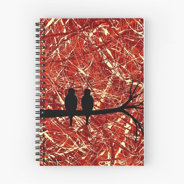 Item preview, LOVEBIRDS: THE REMAINS OF THE DAY (abstract art) ~ designed and sold by ARTMATRIX.