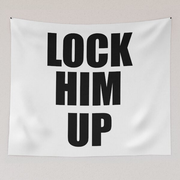 Item preview, Lock Him Up (black) designed and sold by avidfan2000.